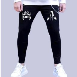 Men Slim Mid Rise Black Jeans-image-24