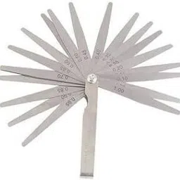 Set Metric Feeler Gauge Feeler Valves Measure Tool With (05 to 1.00 MM) 20 Blade Height Gauge-21