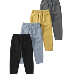 HELLCAT Boys Pack Of 4 Mid-Rise Track Pants-image-80