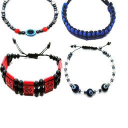 Dynamic Retail Global Unisex 4 Pieces Beaded Wraparound Bracelet-image-66
