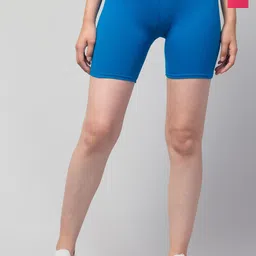 HIRRUX Pack Of 2 Women Skinny Fit Low-Rise Cycling Sports Shorts-picture-40