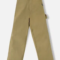 Urbano Juniors Boys Loose Fit Chinos Trousers-image-80