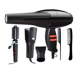 CK INDIA 1500 Watts Hair Dryer 522 Straightener & 471B Curler & 2 Tail Comb Combo-34
