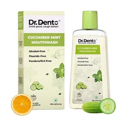 Dr.Dento Cucumber Mint Mouthwash- 100 ml-image-92