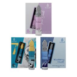 Al-Nuaim Unisex Pack of 3 Blueberry Musk 07 & Purple Oudh Roll On Attar 6ml Each-picture-8