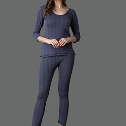 Wearslim Striped Cotton Thermal Set-image-90