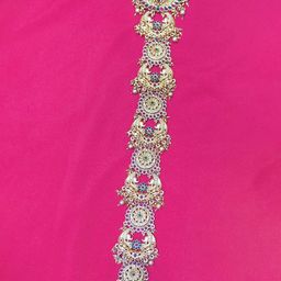 FIMBUL Artificial Beaded Bridal Jada billa Hair Braid Jada Choti Temple Hair Accessory-50