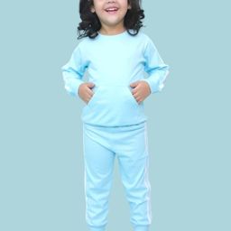 CHANDRIKA Girls Blue Clothing Set-image-67
