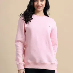 AMSWAN Women Round Neck Sweatshirt-picture-23