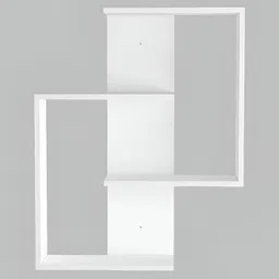 SIVOM White Multipurpose Modular Wall Shelf image 4
