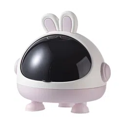 HOUSE OF QUIRK Pink & Black Cute Rabbit Shape Multi-Utility Organizer-99