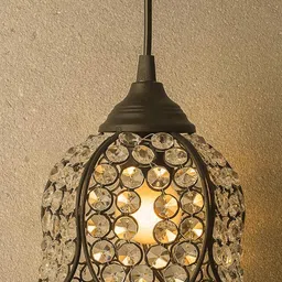 Decorcity Black Textured Ceiling Lamp-image-96