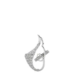 VALANOVA 14K White Gold 0.19 Ct Lab Grown Diamond Pendant-picture-24