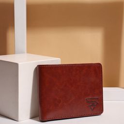 JND Men Zip Detail PU Two Fold Wallet-21