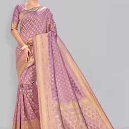 KALINI Woven Design Zari Pure Silk Designer Saree-picture-18