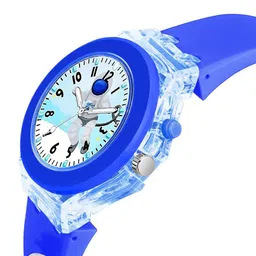 ON TIME OCTUS Boys Printed Dial Led Analogue Watch KD-036 BLUE SPACE image 3