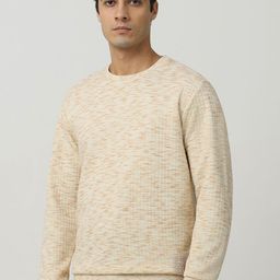 Mufti Men Self Design Pullover Sweatshirt-picture-2
