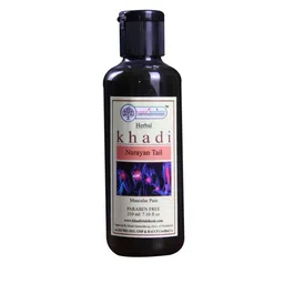 Khadi Rishikesh Ayurvedic Narayan Tail For Relaxing Body & Mind - 210 ml image 1