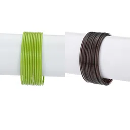 SOMIL Yellow Alloy Bangle-7