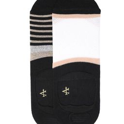 Arrow Men Pack Of 2 Patterned Shoe Liners Socks-30
