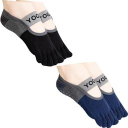 NESKA MODA Unisex Set Of 2 Ankle Length Cotton Socks-image-82