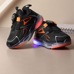 Binos Unisex Kids Textured Sneakers-image-2
