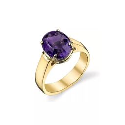 GenZcomplex Purple Copper Amethyst Finger Ring-image-88