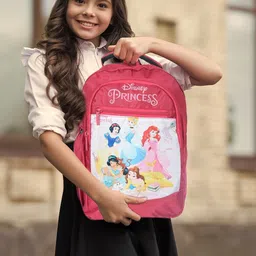 YK Kids Disney Princess Printed 4-Compartments School Backpack-picture-49