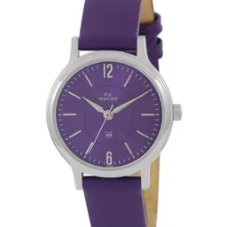 maxima Women Printed Dial & Leather Straps Analogue Watch 51630LMLI-22