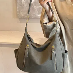 DressBerry PU Structured Shoulder Bag-13