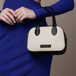 French Connection Colourblocked Textured Crossbody Sling Bag-27