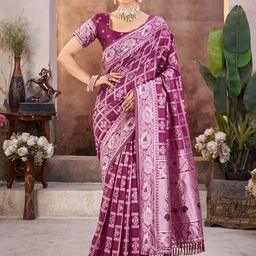 BAESD Woven Design Zari Banarasi Saree-image-79
