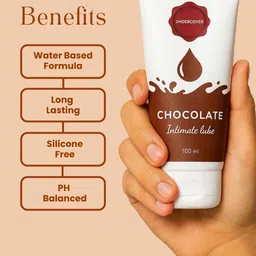 Undercover Set Of 2 Chocolate & Aloe Vera Water Based Intimate Lubes - 100 ml Each image 4