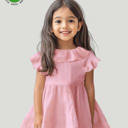 Kidbea Linen Fit & Flare Dress-image-80