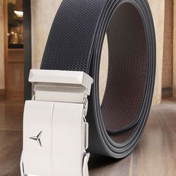 Provogue Men Textured Leather Formal Belt-picture-2