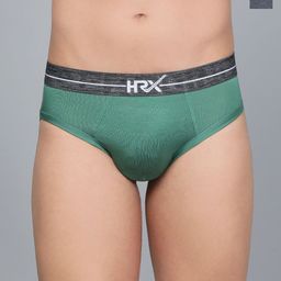 HRX by Hrithik Roshan Pack Of 2 Mid Rise Basic Briefs HRX_BRF_002_GRN_GR_2PC-image-78