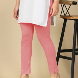 PYNK Women Mid-Rise Ankle-Length Leggings-image-81