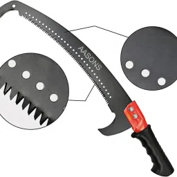 Professional Tree Saw With Hook Rust Resistance Sharp Teeth Blades AASONS Double hook long reach Pruning Saw With Pole Fixing Slot Branch Cutter Bypass Pruner image 2