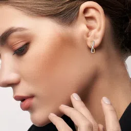 Emori Infinity Lab Grown Diamond Earrings-30