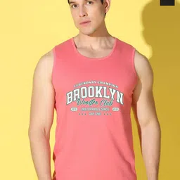WOOSTRO 2-Pc Printed Odour-Free Cotton Innerwear Vests VWS26(BKLN PEACH)(BKLN BLACK)-image-53