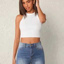 BAESD Colourblocked Tank Crop Top-image-68