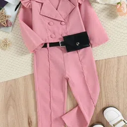 LULU & SKY Girls Coat with Trousers-image-93
