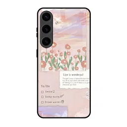 QRIOH Floral Printed Samsung Galaxy S24 5G Silicone Back Case-picture-43