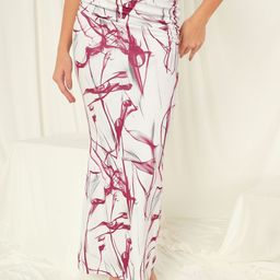 TANDUL Women Printed Pencil Maxi Skirt-picture-24