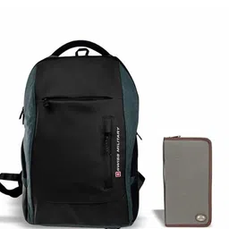 SWISS MILITARY Unisex Laptop Backpack With Wallet-19
