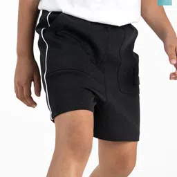Dotokids Kids-Unisex Pack of 2 Cotton Adjustable Waist Cargo Shorts-picture-18