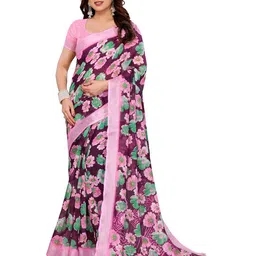 Moda Rapido Floral Printed Saree-picture-3
