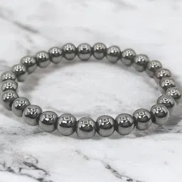 Divine souvenirs Unisex Artificial Beaded Elasticated Bracelet-image-92