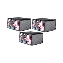 Stylista Grey Set of 3 Water Resistant Core Organisers-17