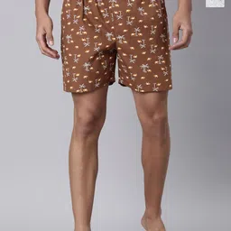 Joven Pack Of 2 Printed Pure Cotton Side Pocket Boxers 25JB2P-ILBE-image-72